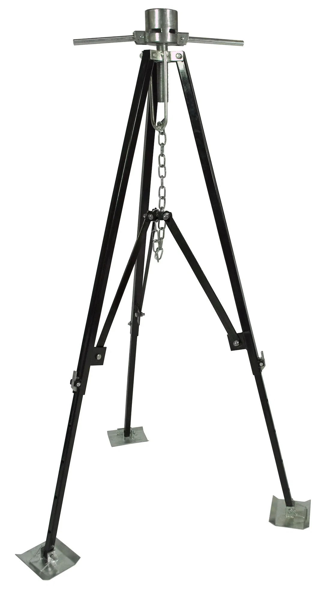 19-950600 – ULTRA FAB Fifth Wheel Trailer Hitch King Pin Stabilizer Jack Stand, Use To Stabilize Trailer While Parked...